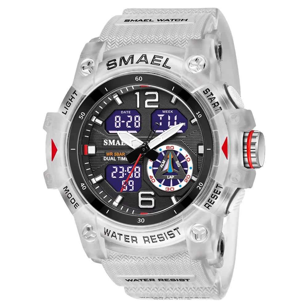 Reloj Smael -Strike Transparente