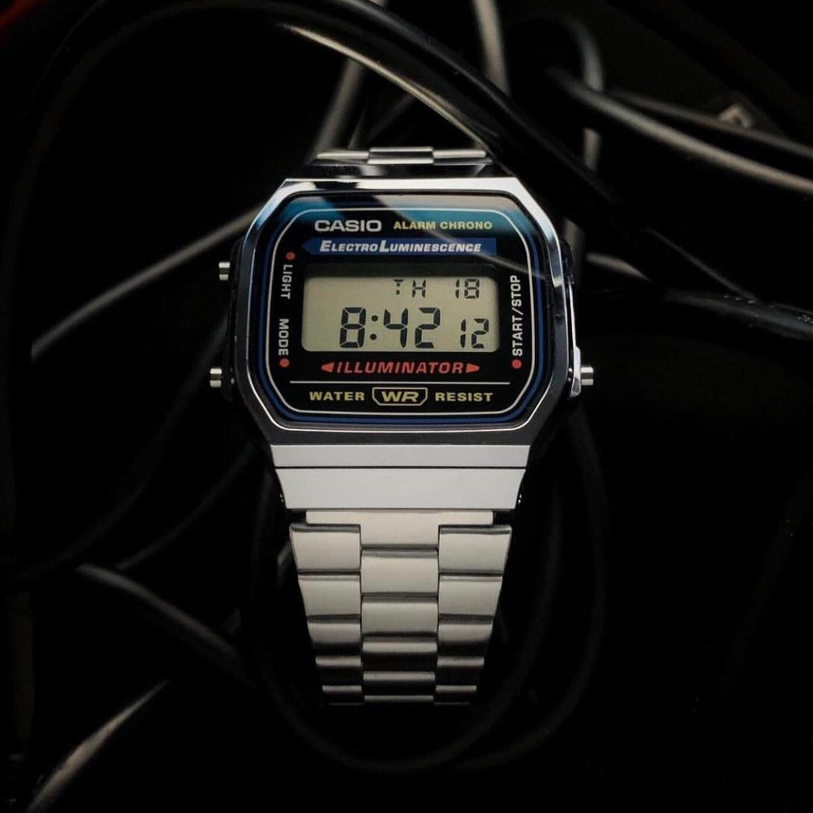 Reloj Casio A-016 + Pulsera de Regalo