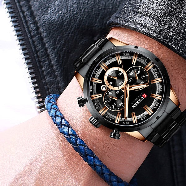 Reloj Curren-Blass Negro
