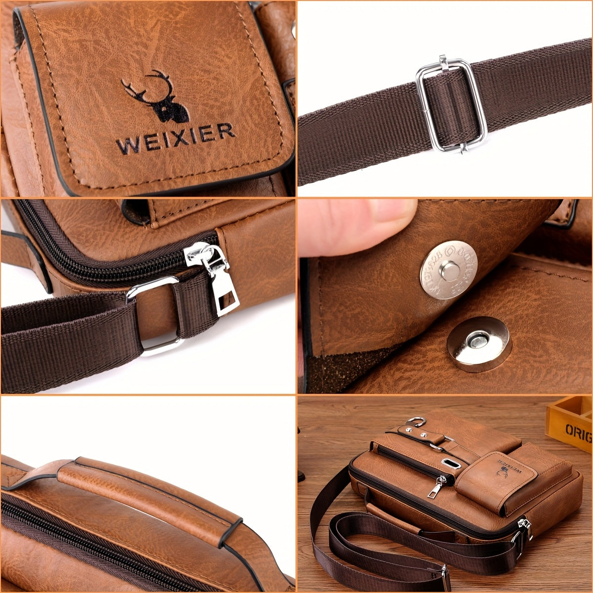 Bolso/Maletín masculino l Trabajo l Negocios