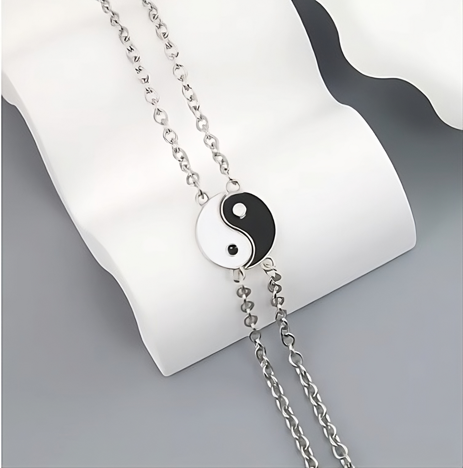 Set Pulseras Love Yin Yang