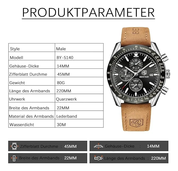 Reloj Benyar I BY 5140 l