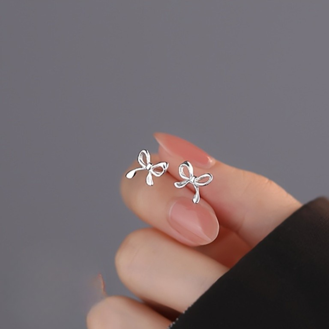 Caravanas trepadoras con zirconías l Plata 925