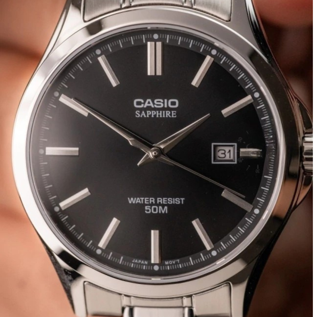 Reloj Casio l MTP-115 Cristal de záfiro l