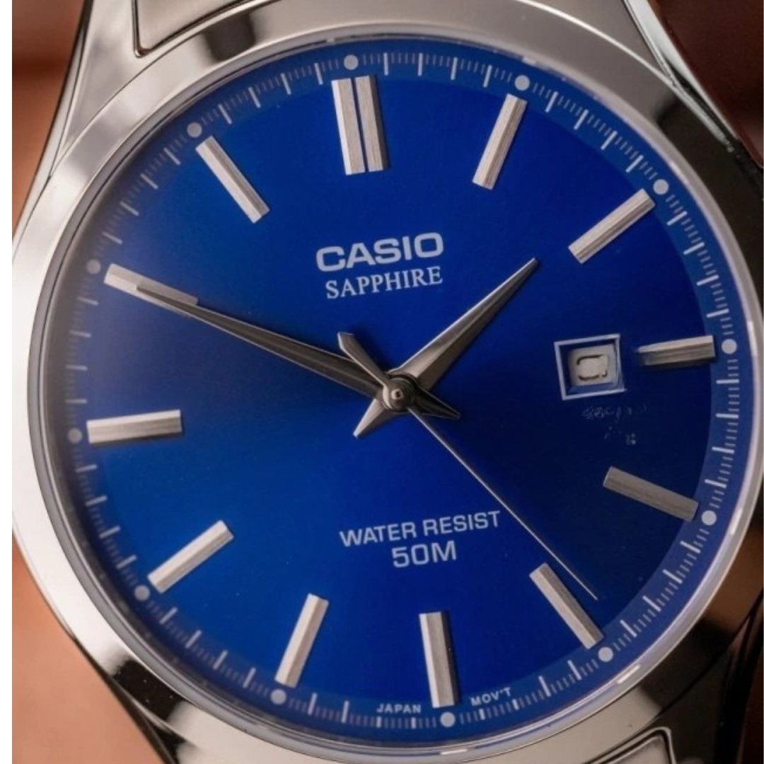 Reloj Casio l MTP-115 Cristal de záfiro l