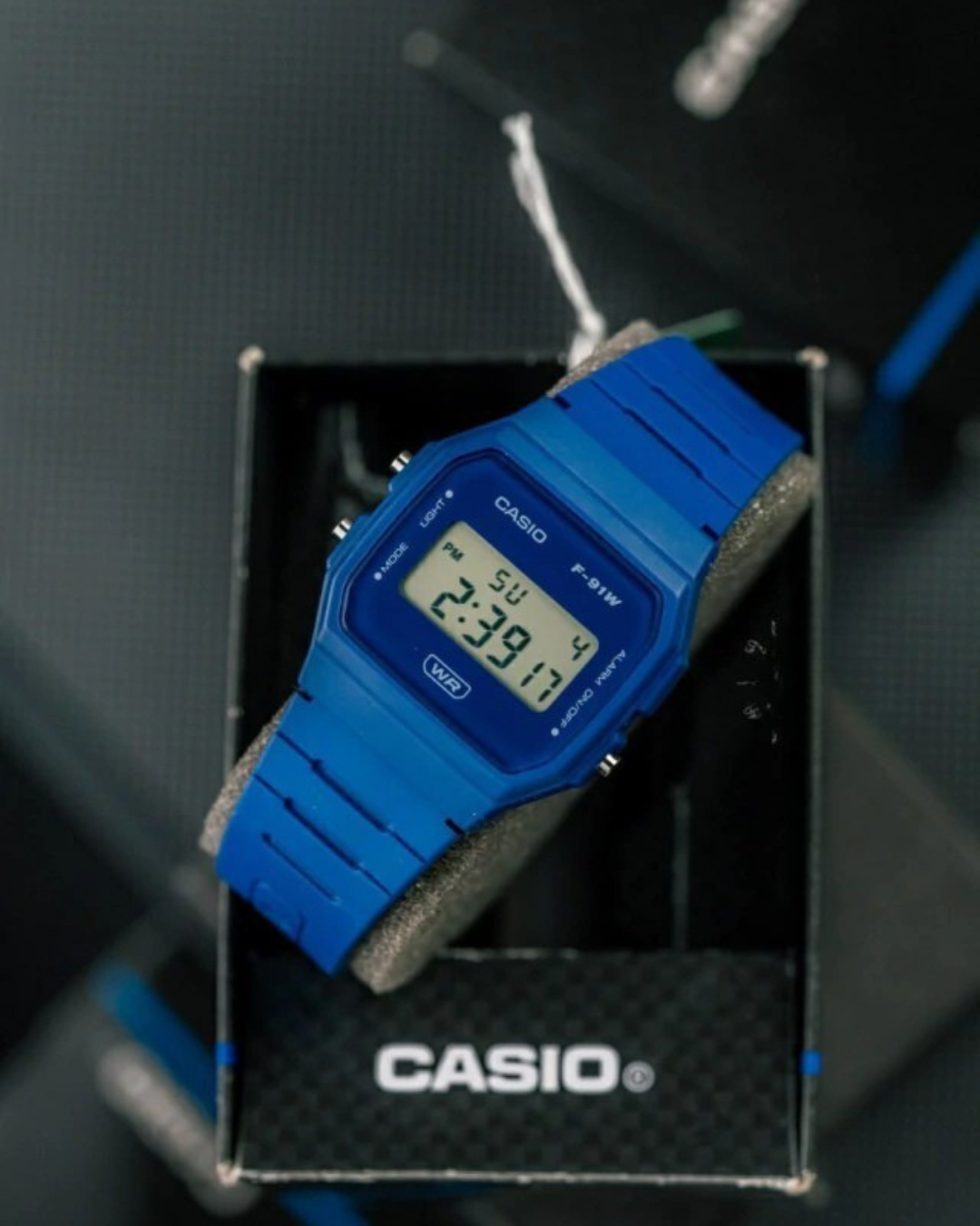 Reloj Casio F-91W Negro