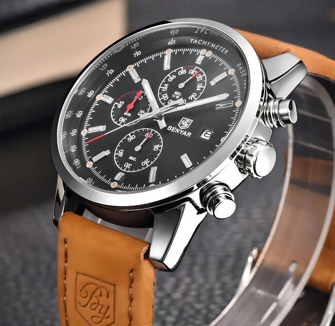 Combo Reloj Benyar + Billetera