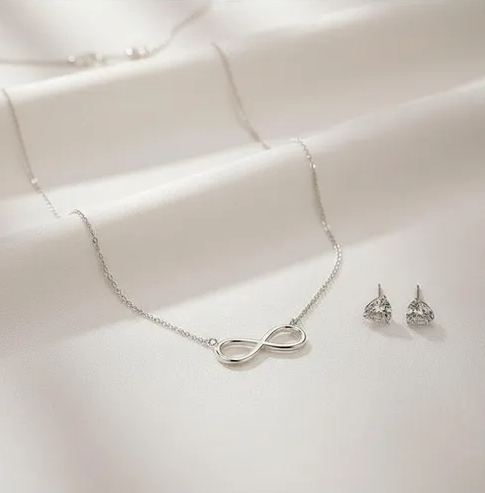 Collar Infinito l Plata 925