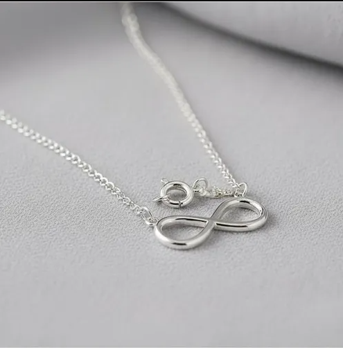 Collar Infinito l Plata 925