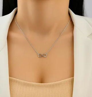 Collar Infinito l Plata 925