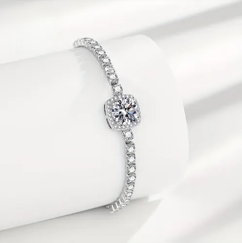 Pulsera Xenex Ajustable l Plata 925