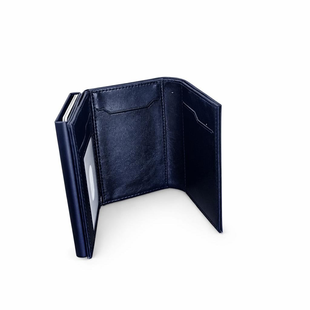 Billetera Anti hackeo l Sisitema RFID l Mecanismo Pop Up Tarjetas