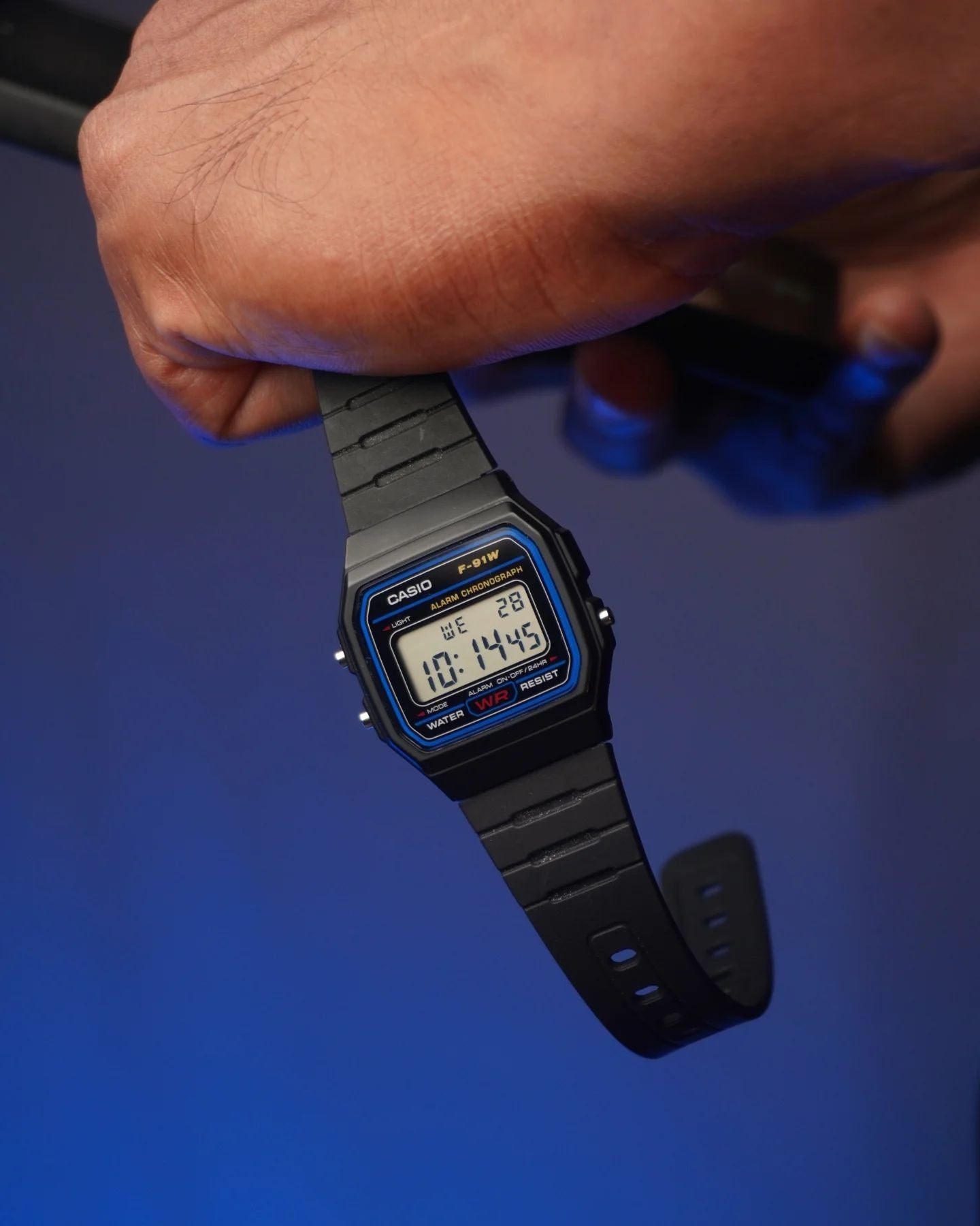 Reloj Casio F-91W Negro