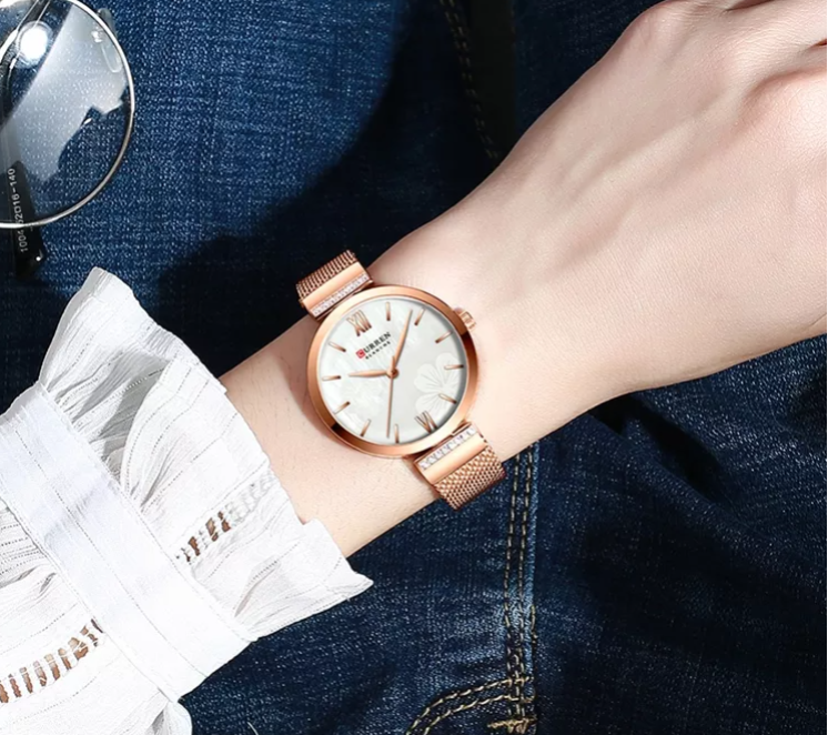 Reloj CURR-F-003 Plateado