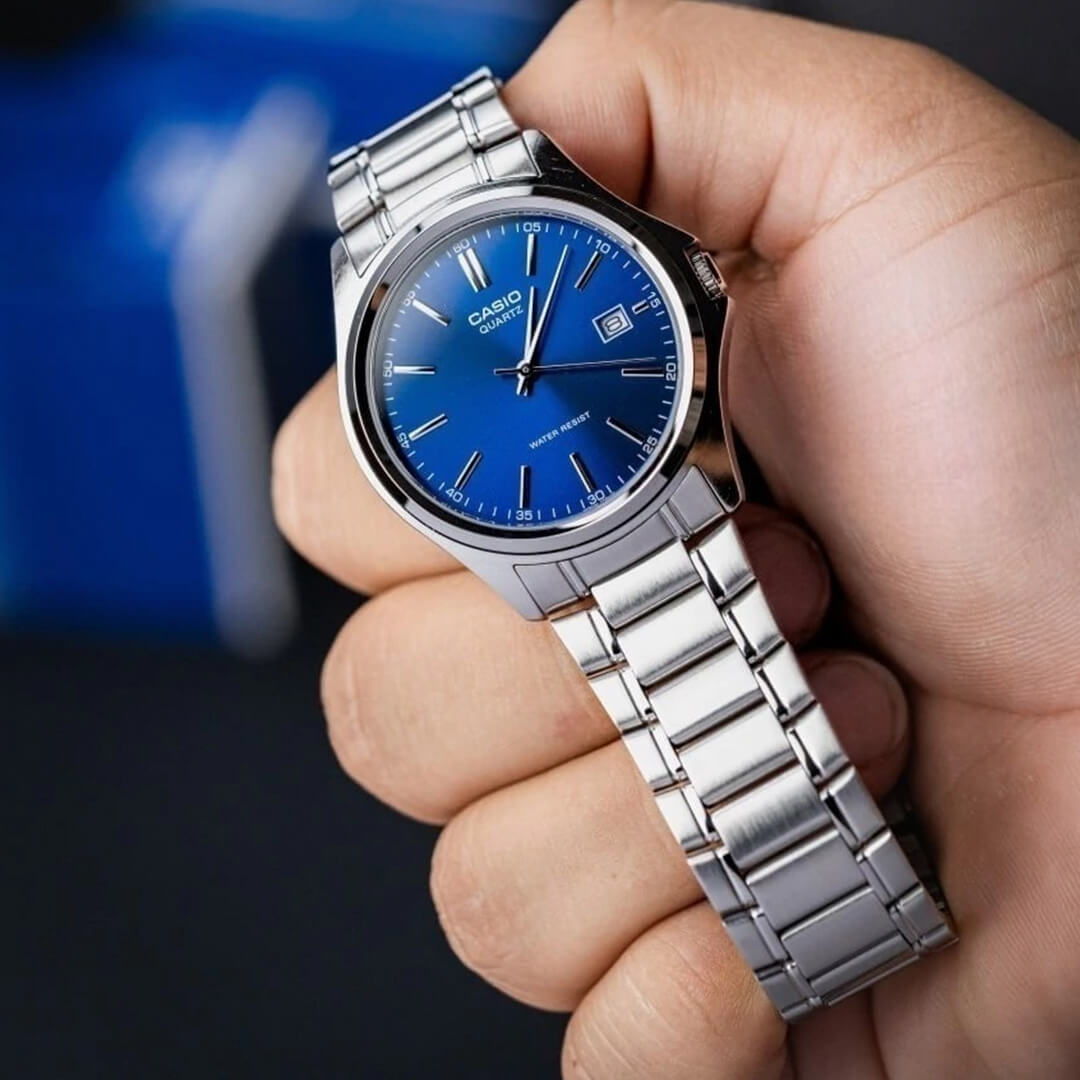 Set Relojes Casio Pareja l LTP-1183 + MTP-1183 l