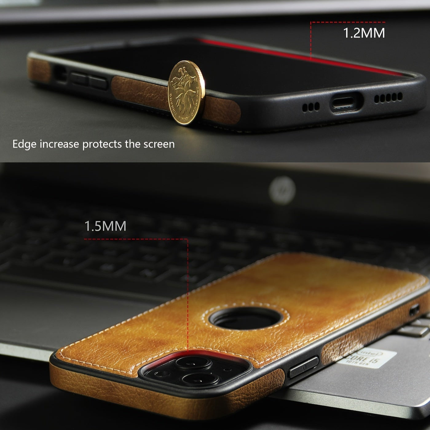 Case Iphone | Cuero Sintetico|