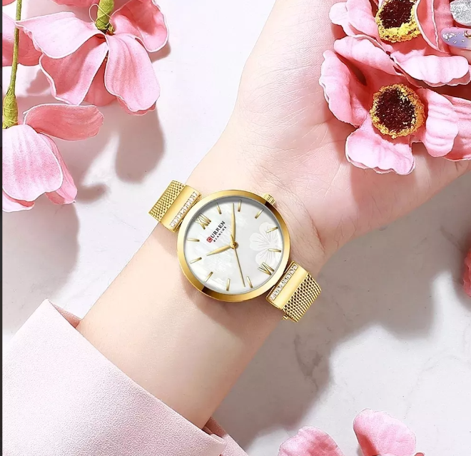 Reloj CURR-F-003 Plateado