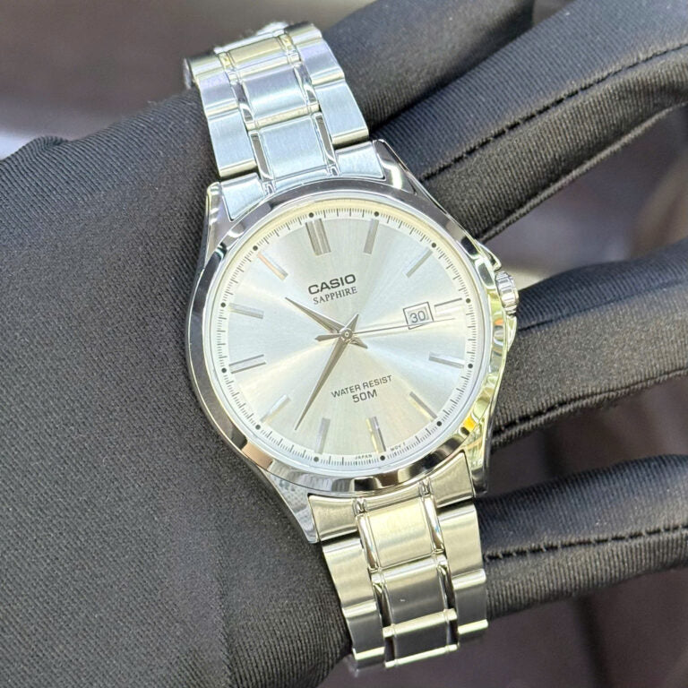 Reloj Casio l MTP-115 Cristal de záfiro l