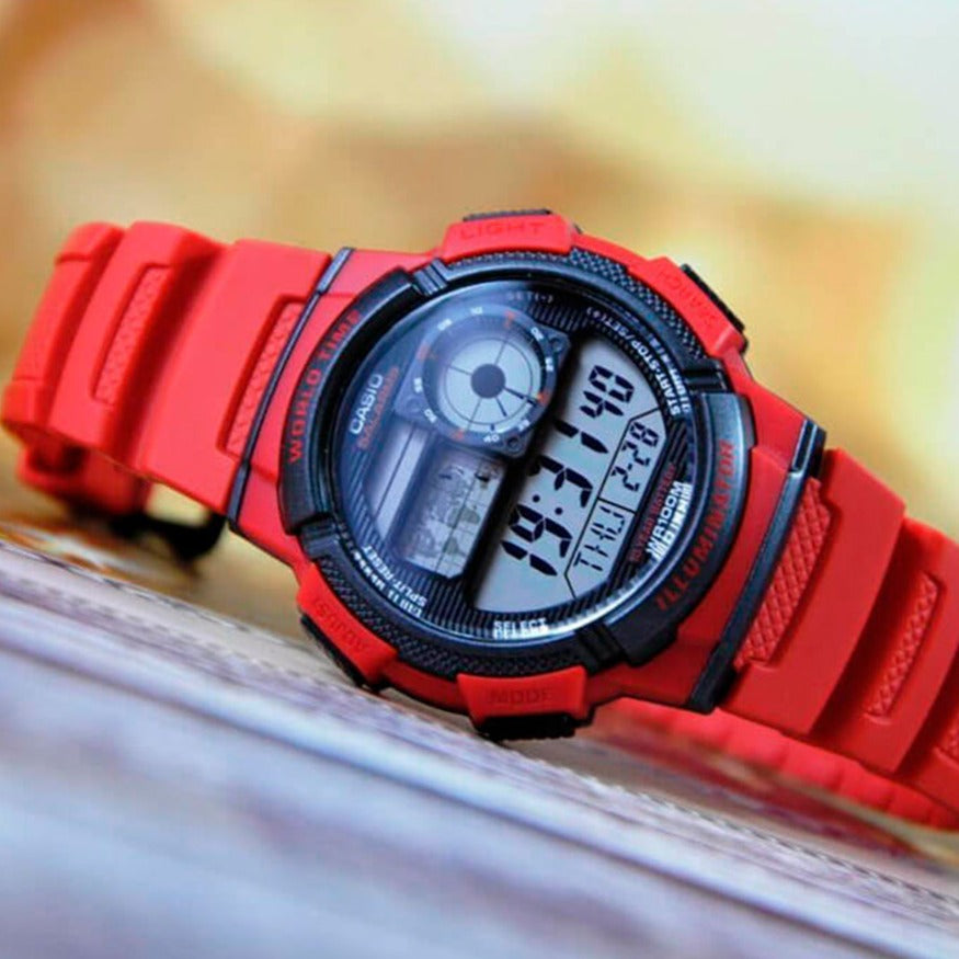 Reloj Casio- Raider Rojo