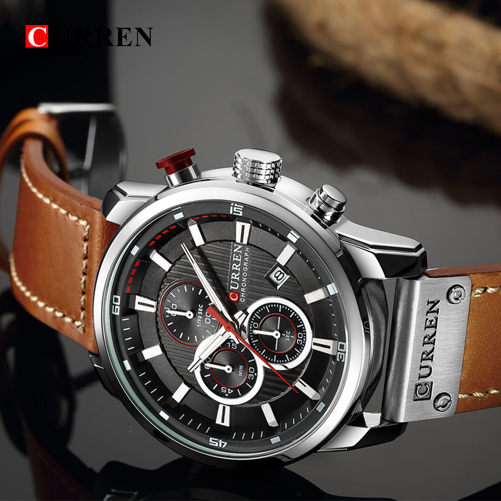 Reloj Curren -Tom's Marrón