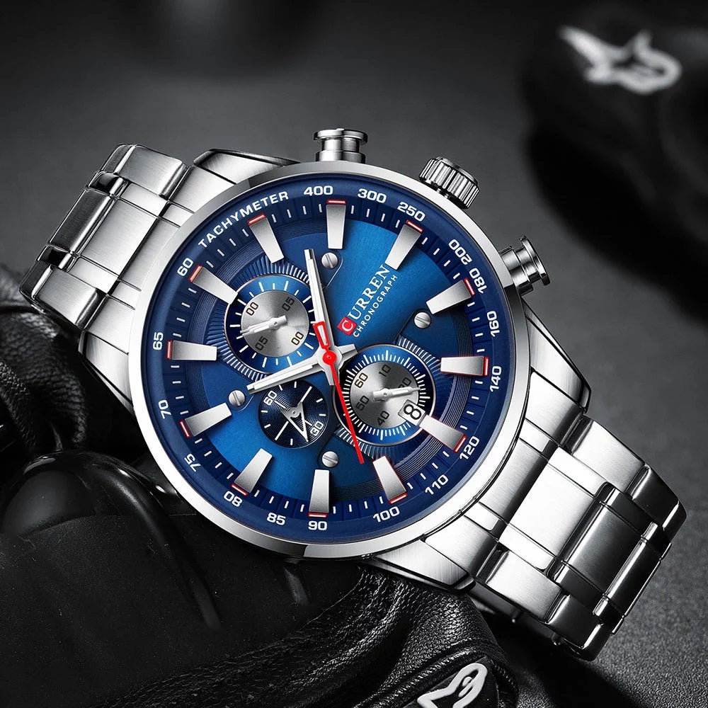 Reloj Curren- Din´s Plateado