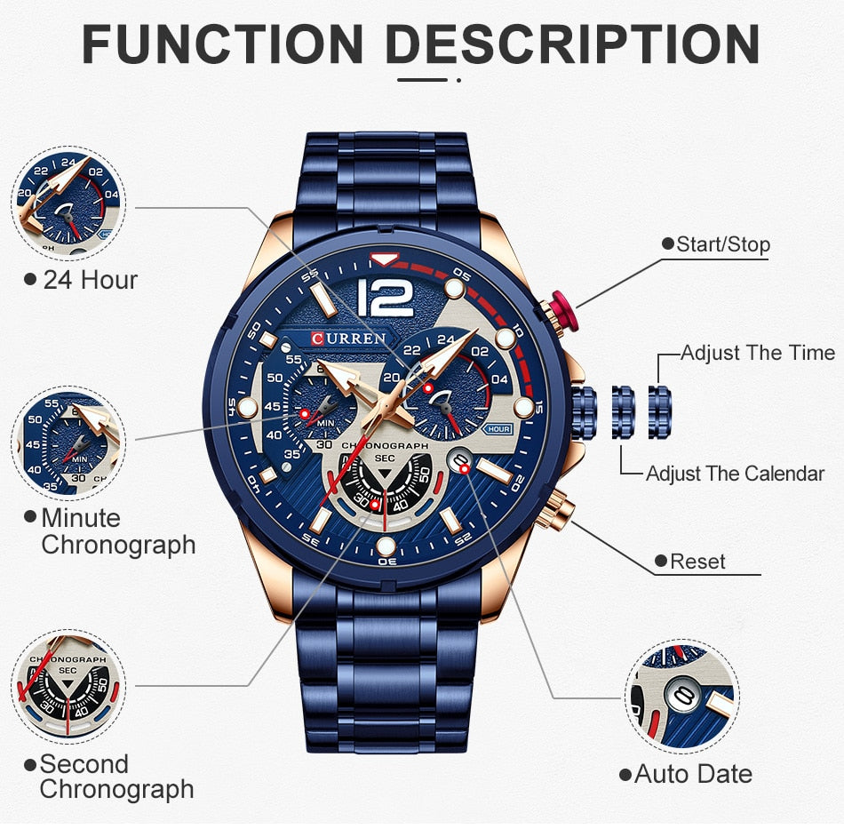 Reloj Curren l 8395 l