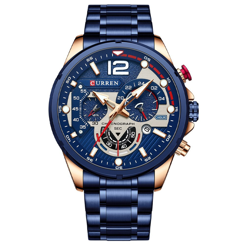 Reloj Curren- Leon Azul