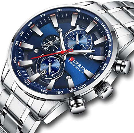 Reloj CURR-8351-Plateado