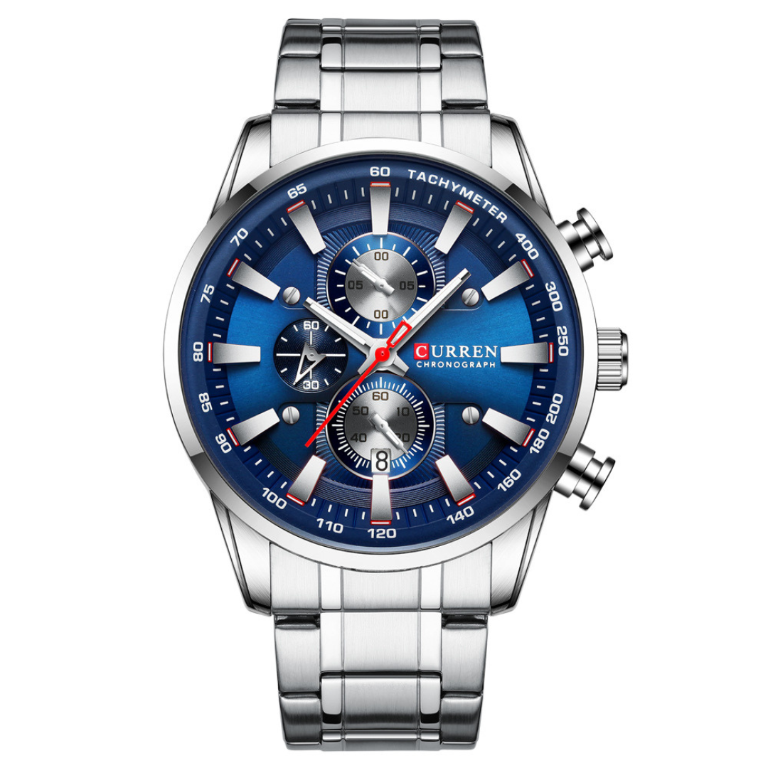 Reloj CURR-8351-Plateado