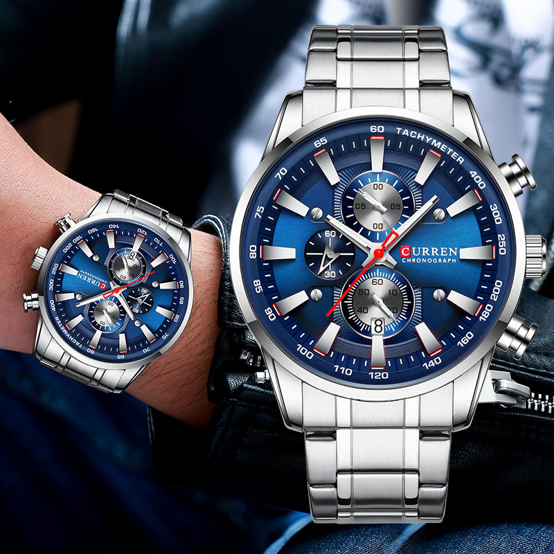 Reloj Curren- Din´s Plateado