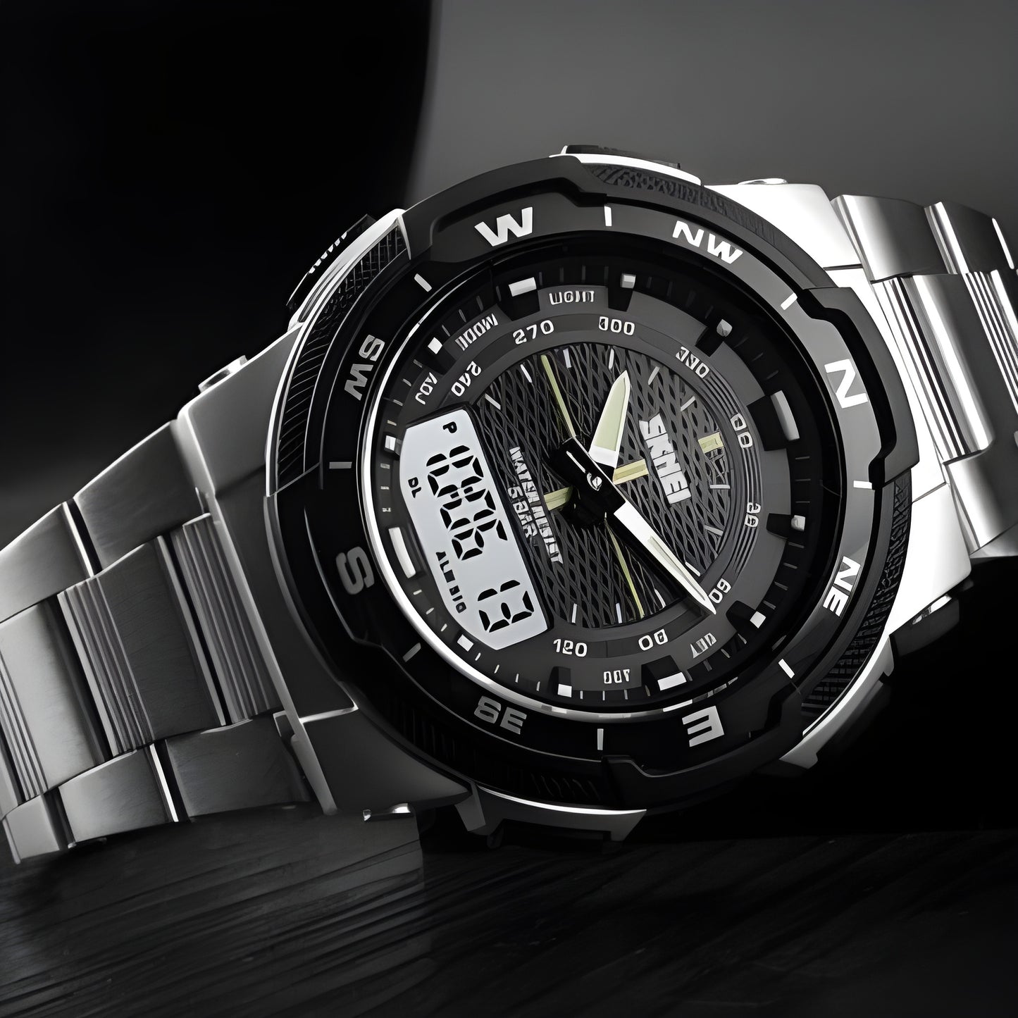 Reloj Skmei- Mike Plateado
