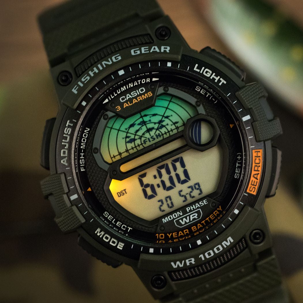 Reloj Casio Fishing W120-3AC