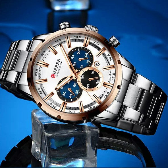 Reloj Curren-Blass Plateado
