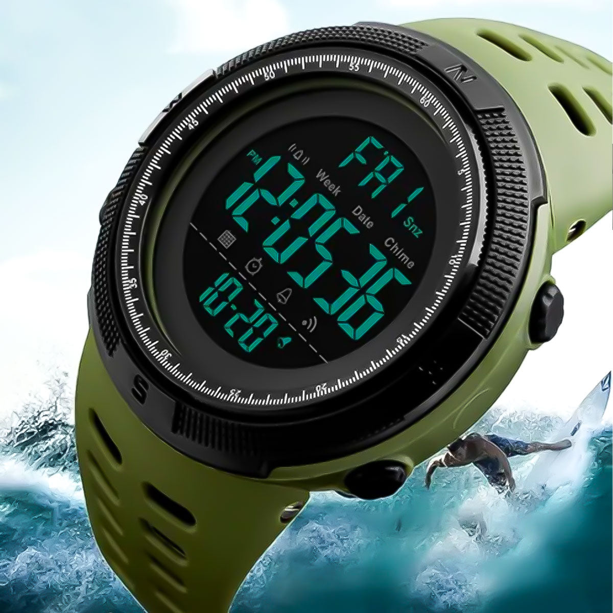 Reloj Skmei Deportivo-Sumergible