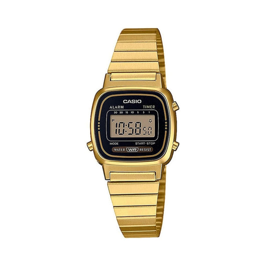 Reloj Casio Digital Dorado Retro