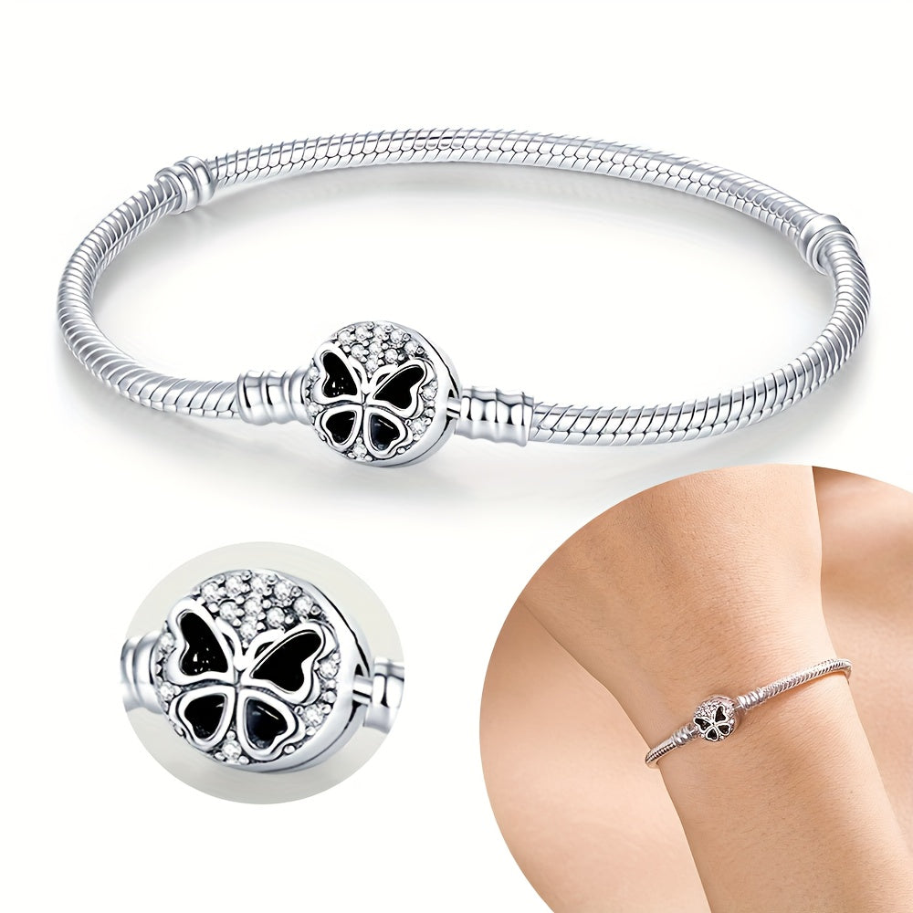 Pulsera Plata 925 Mariposa l Para Charms