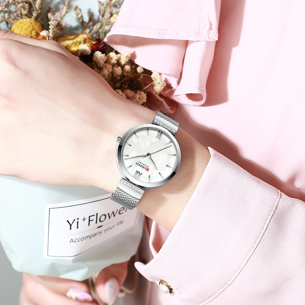 Reloj CURR-F-003 Plateado