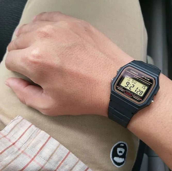 Reloj Casio F-91W Negro