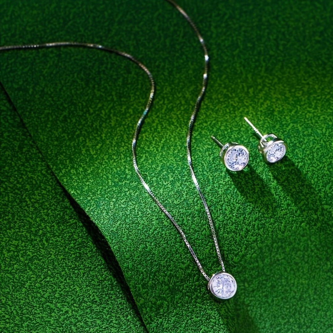Set Punto de luz  l Plata 925