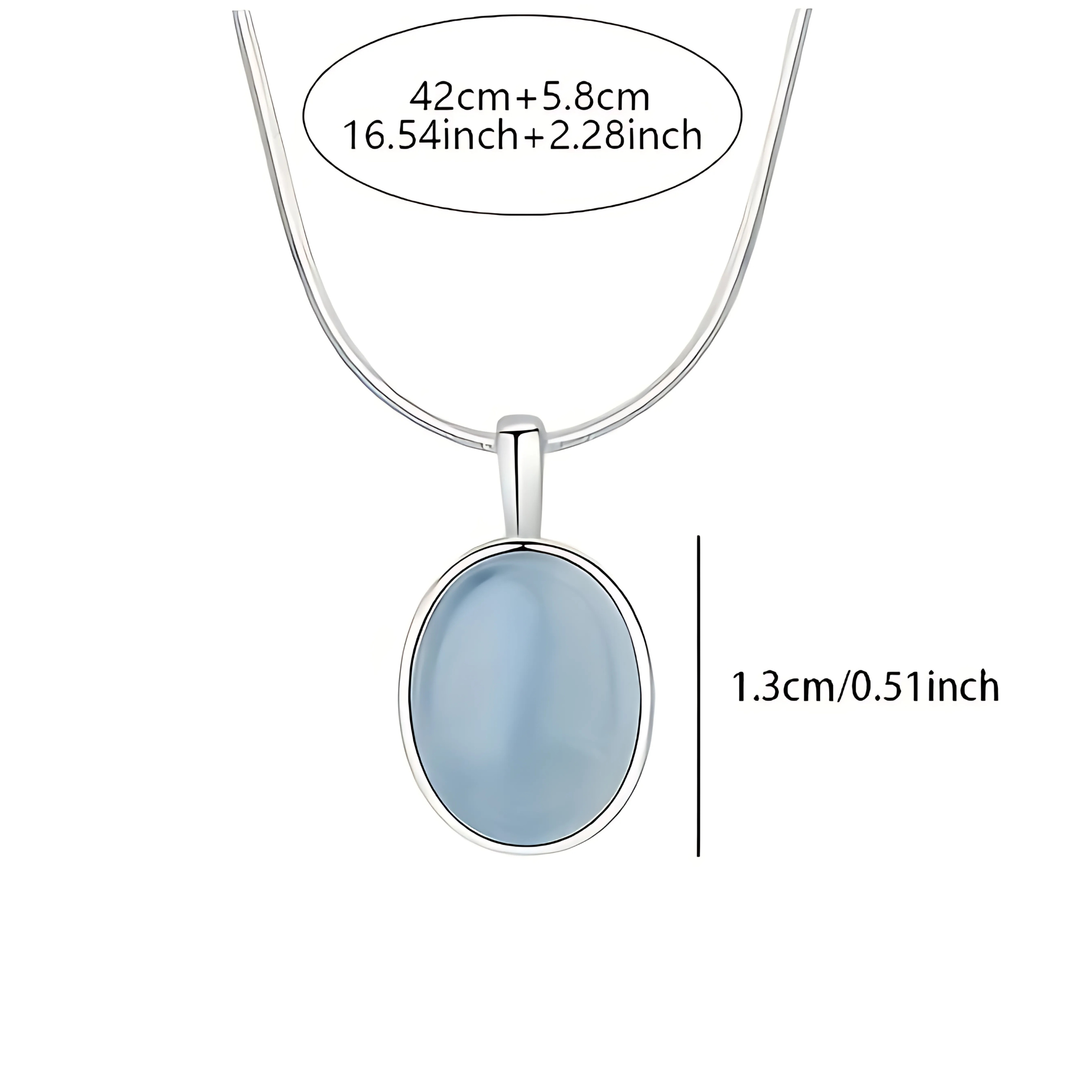 Collar cielo l Plata 925