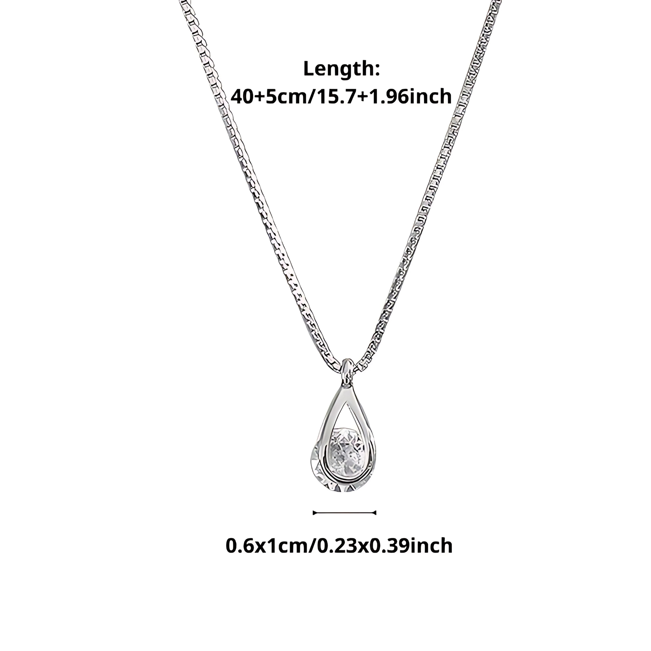 Collar Aqua l Plata 925
