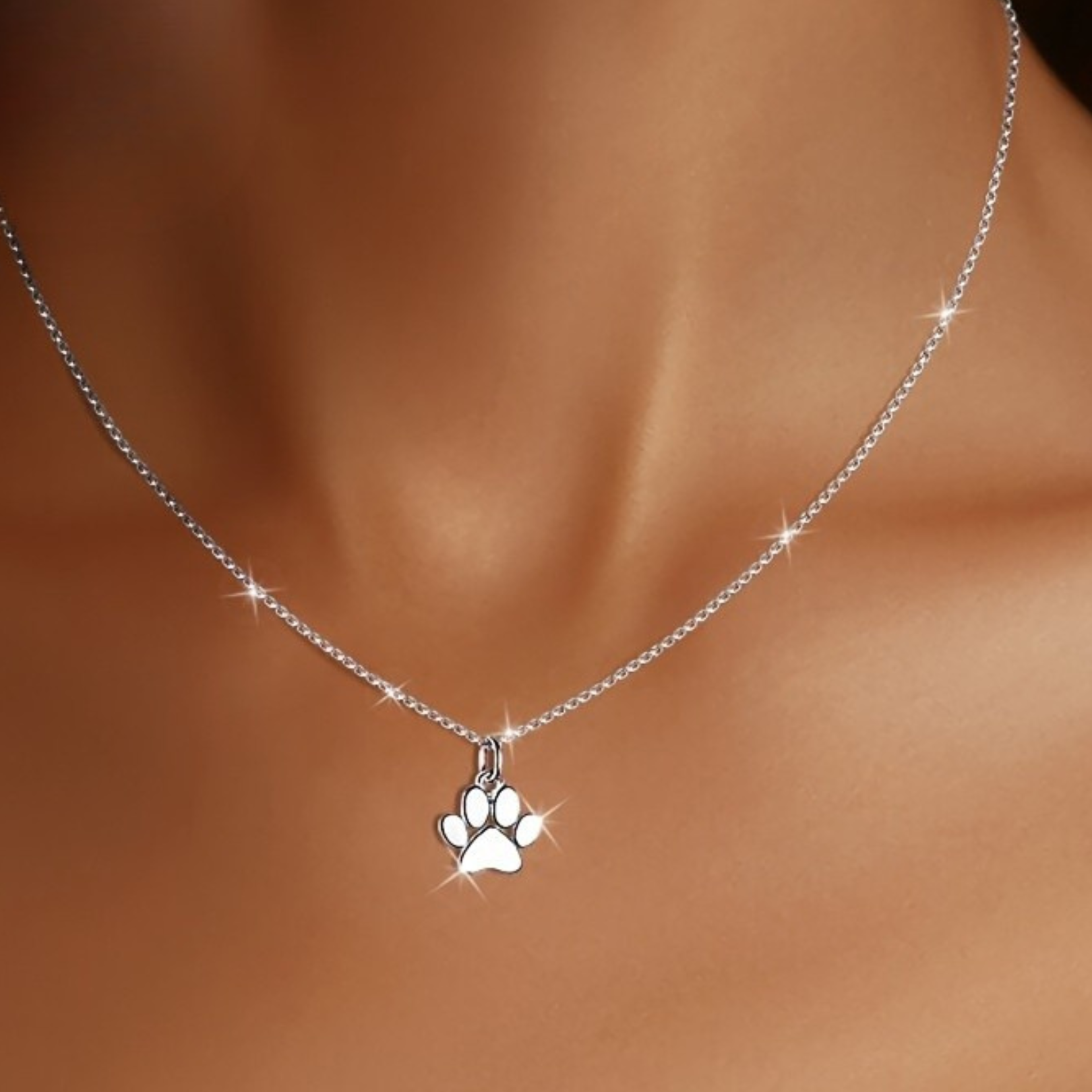 Collar Huella l Plata 925
