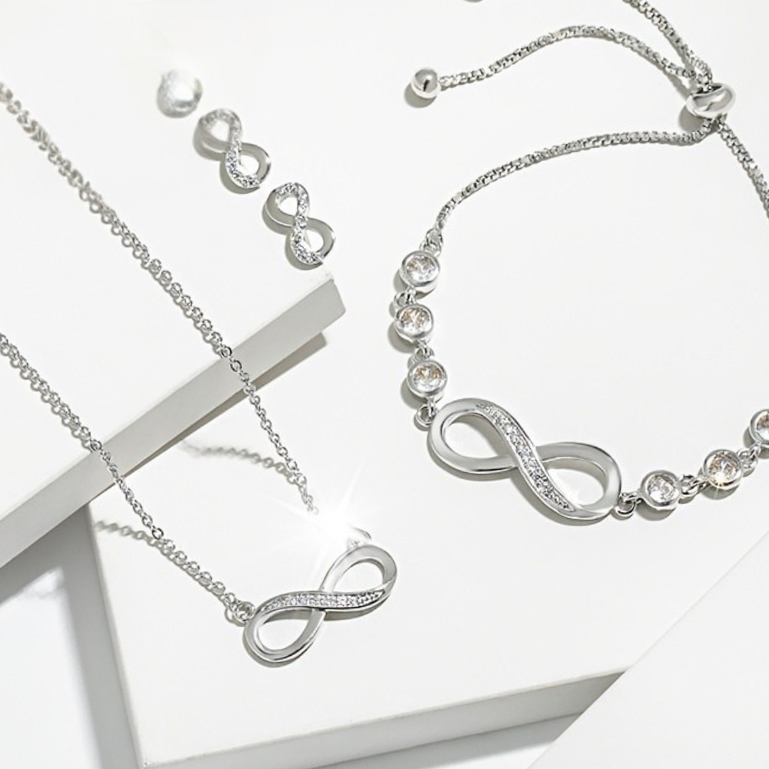 Set de Joyas Infinito  l Plata 925