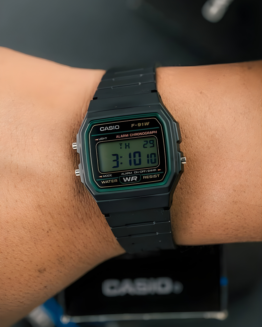Reloj Casio F-91W Negro