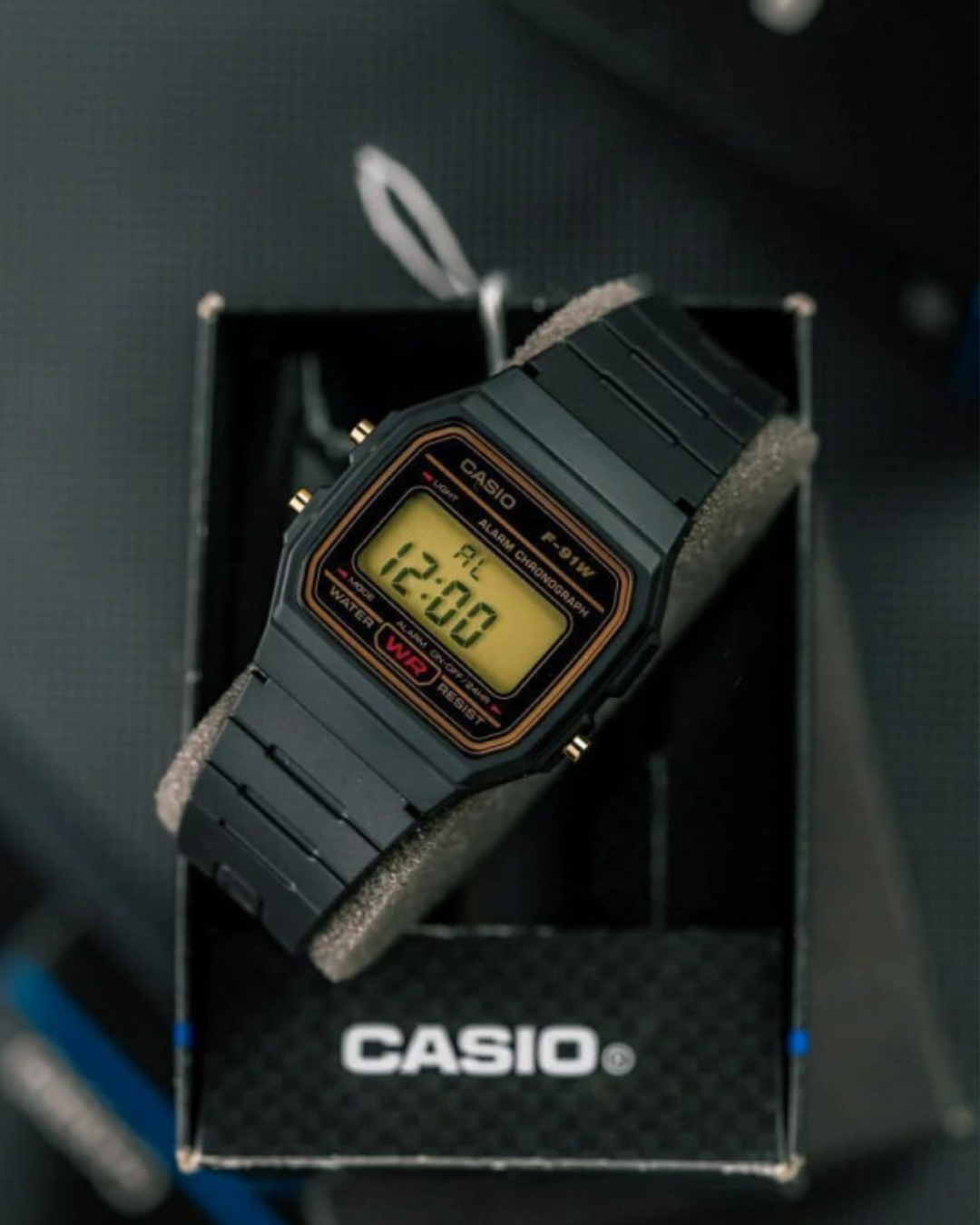 Reloj Casio F-91W Negro