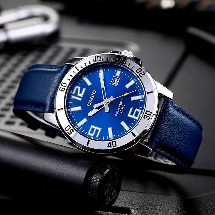 Reloj Casio l MTP VD01L 1B l