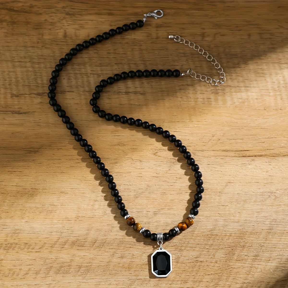 Collar piedra ojo tigre - Rajah