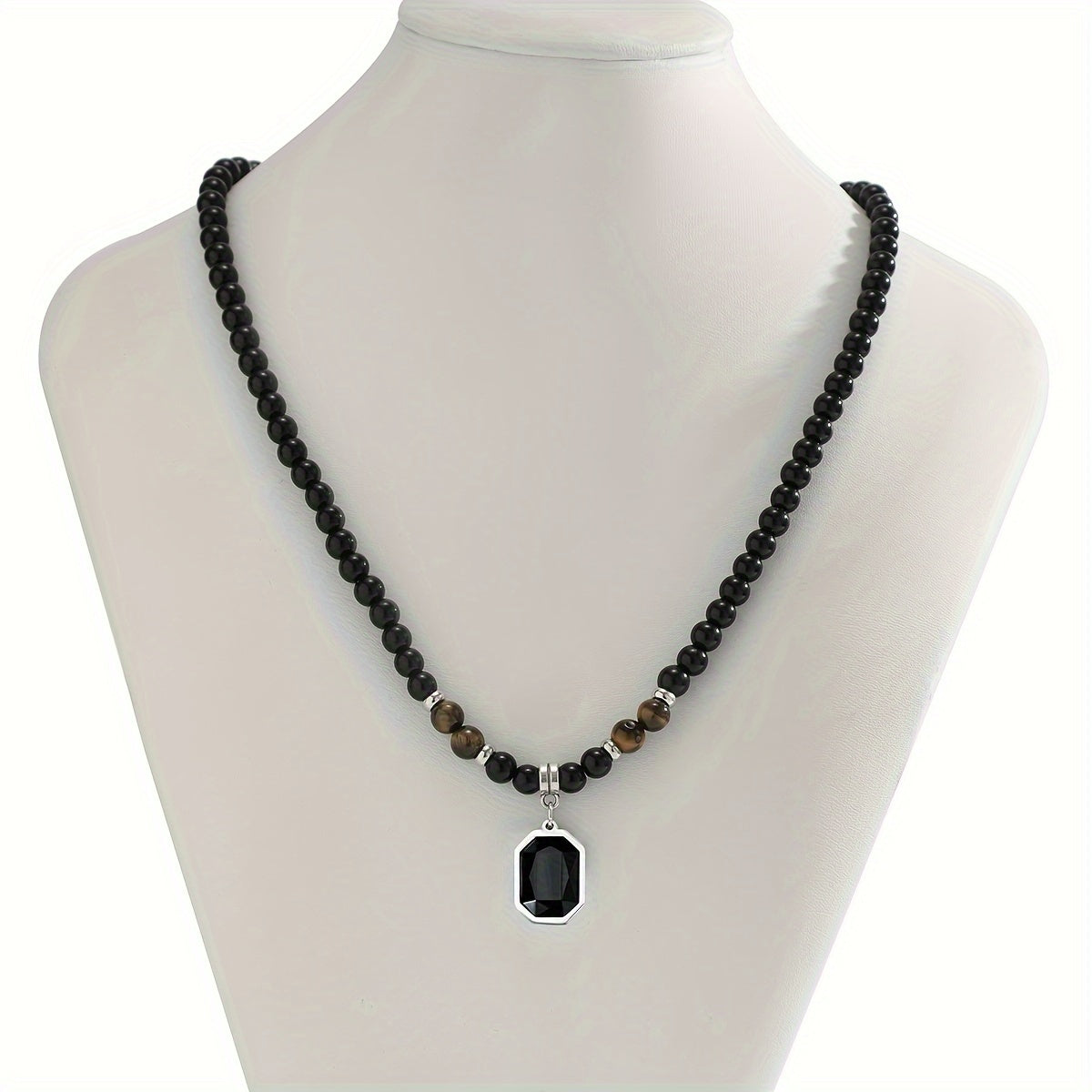 Collar piedra ojo tigre - Rajah