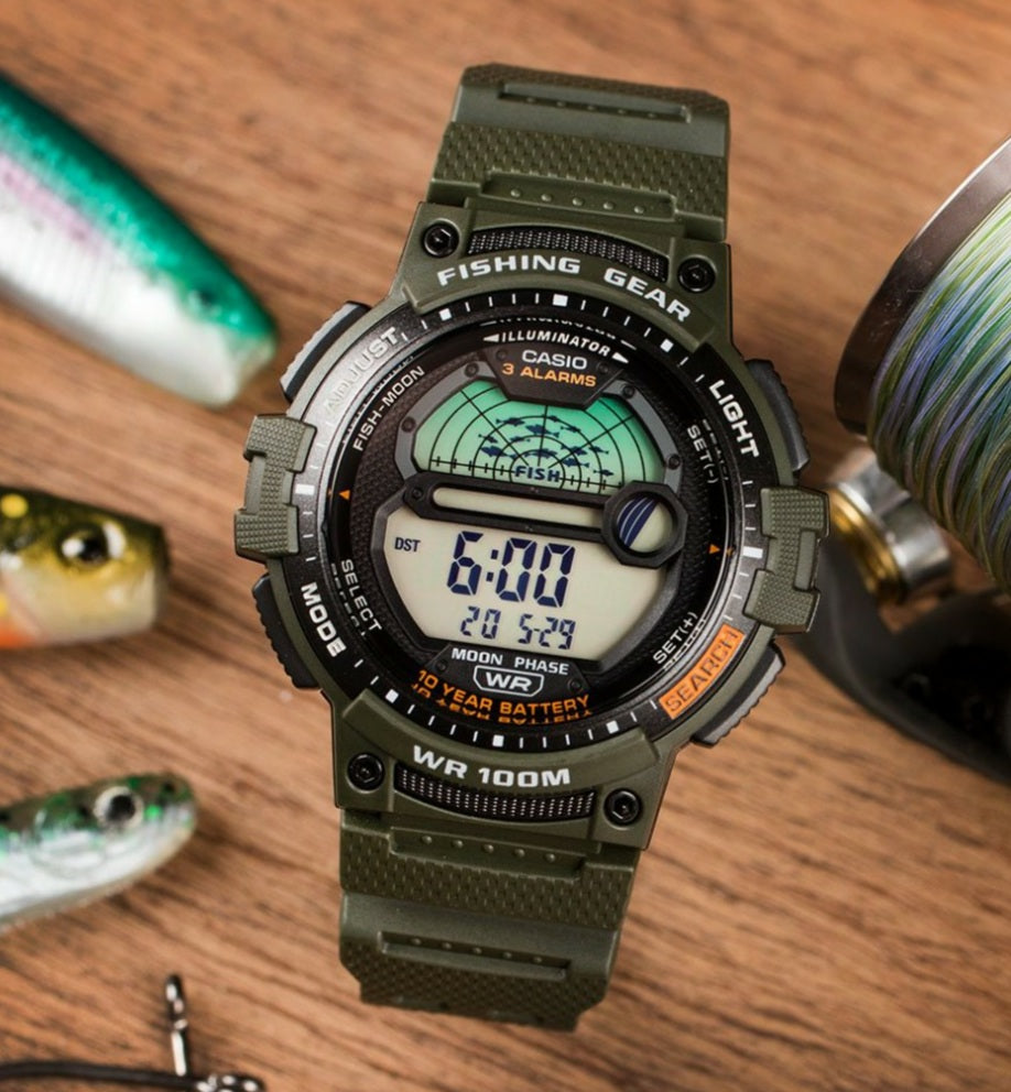 Reloj Casio Fishing -W-120-3AC-
