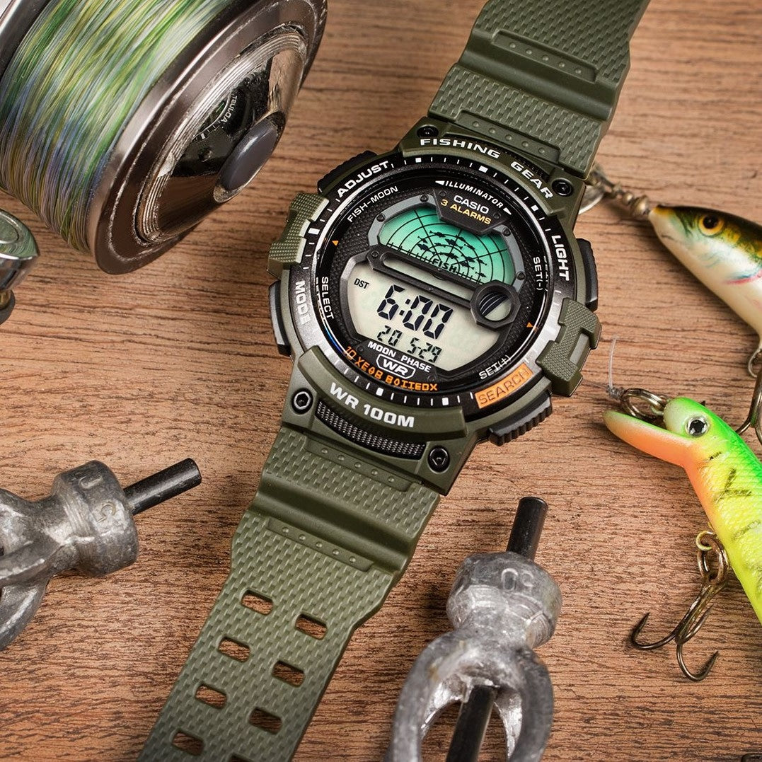 Reloj de online pesca casio